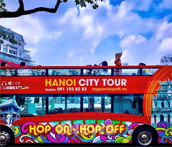 city tour Hà Nội xe bus 2 tầng